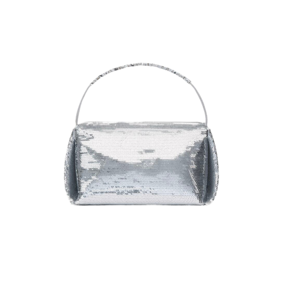 ALEXANDER WANG SEQUIN MARQUESS MICRO BAG Front Row Style