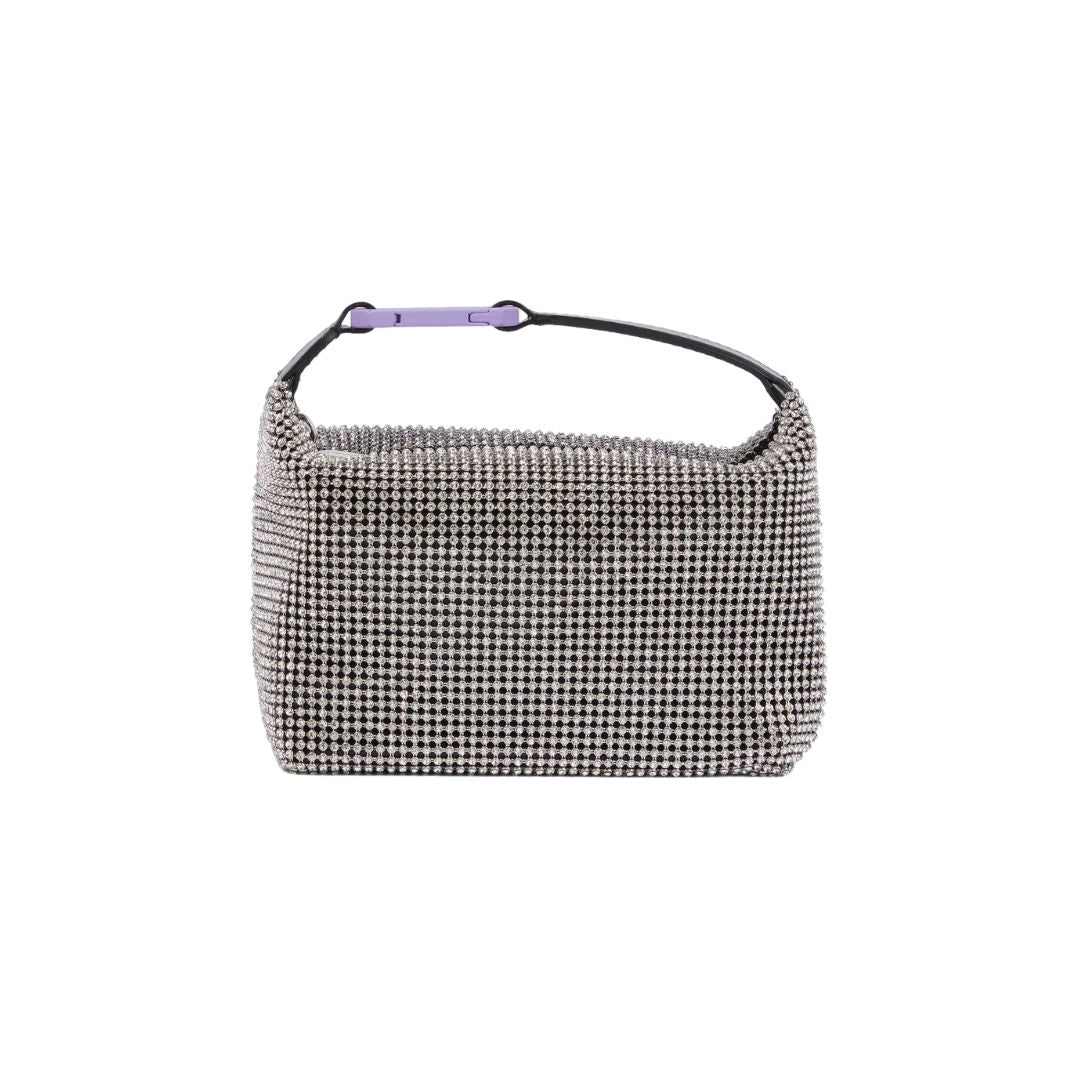 EÉRA MOONBAG EMBELLISHED BAG (SILVER)