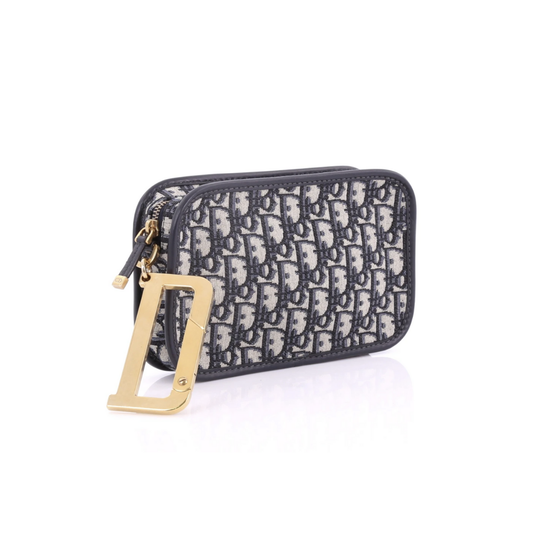 DIOR DIORQUAKE OBLIQUE CLUTCH